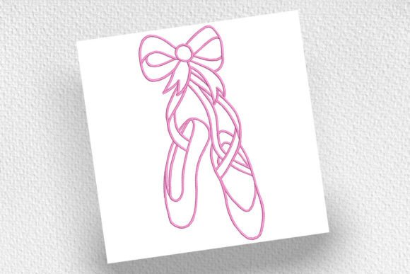 Ballet Slippers Shoes Embroidery Review