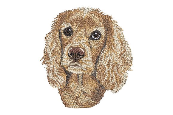 Cocker Spaniel: The Perfect Holiday Embroidery Design