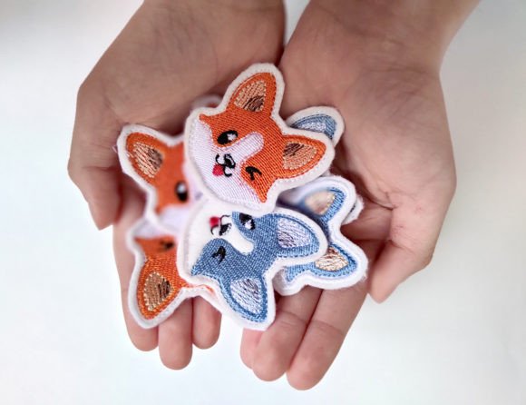 Cute Corgi: The Perfect Embroidery Design for Personalized Gifts