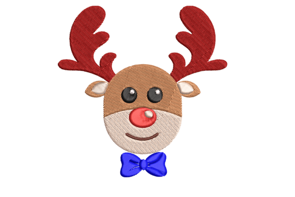 Cute Deer Head Embroidery Design Review