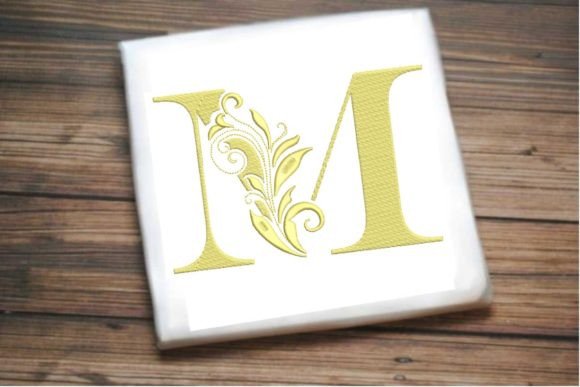 Elegant Floral Alphabet Letter M Review