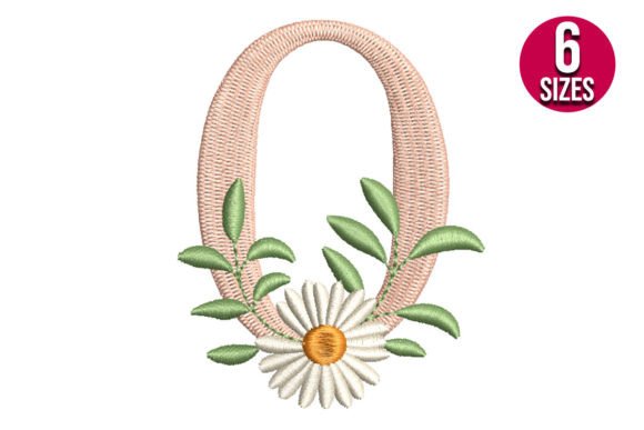 Floral Alphabet Letter O Review for Gift Creators