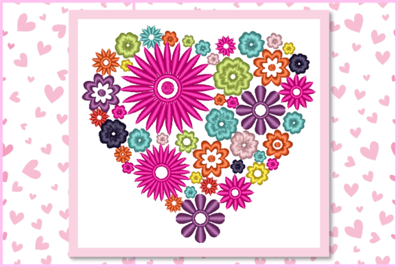 Floral Heart-Multi-Color: A Designer's Review for Boutique Sweatshirts