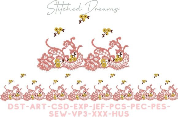 Flowers and Ornaments Border Review for Holiday Creations