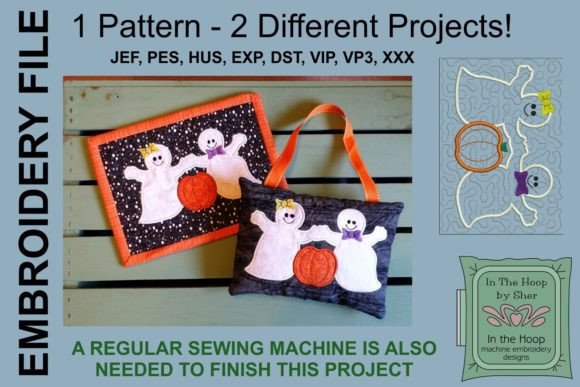 Ghostly Friends Mug Rug or Decor: A Designer's Review