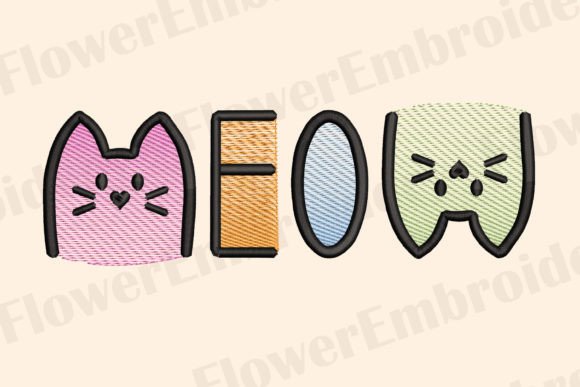 MEOW Embroidery Design Review for Etsy Sellers