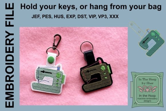 Sewing Machine Key Fob: A Designer's Review