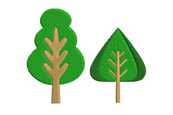 Trees: A Designer's Review for Real-World Embroidery